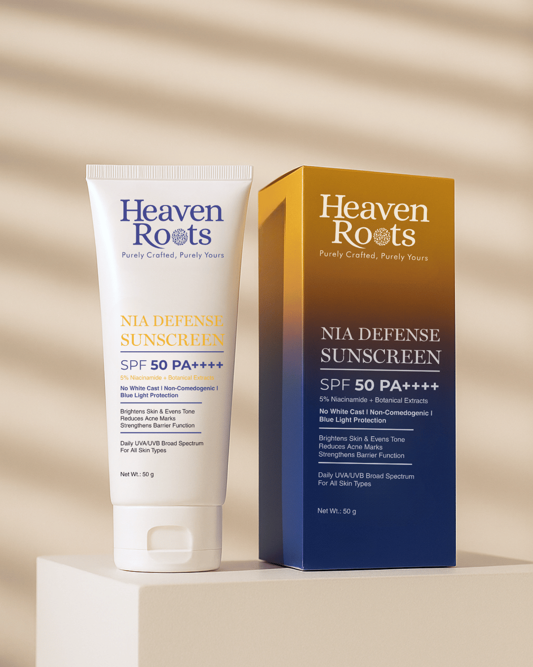 NIA DEFENCE SUNSCREEN SPF 50 PA++++