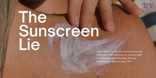 A close-up of sunscreen being applied on a shoulder, used to highlight sunscreen ingredients to avoid and help readers choose safer daily sun protection.